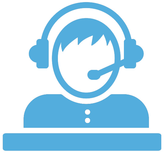 customer support icon on white background. Simple element illustration from strategy concept.